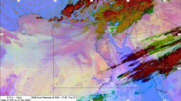 تحذير الأرصاد.. سحب رعدية تضرب القاهرة وموعد ذروة تقلبات الطقس الليلة